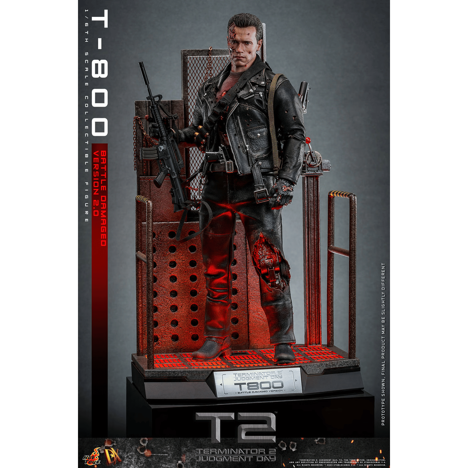Terminator 2: Judgment Day: T-800 (Battle Damaged Version 2.0