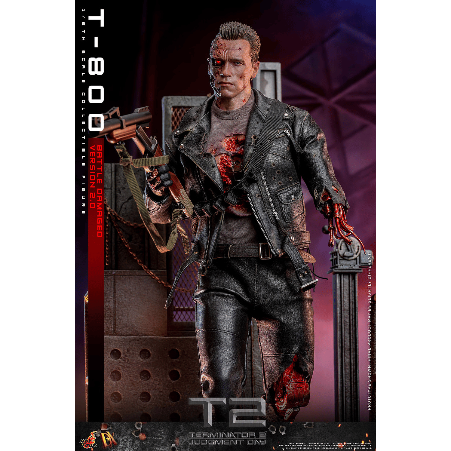 Terminator 2: Judgment Day: T-800 (Battle Damaged Version 2.0