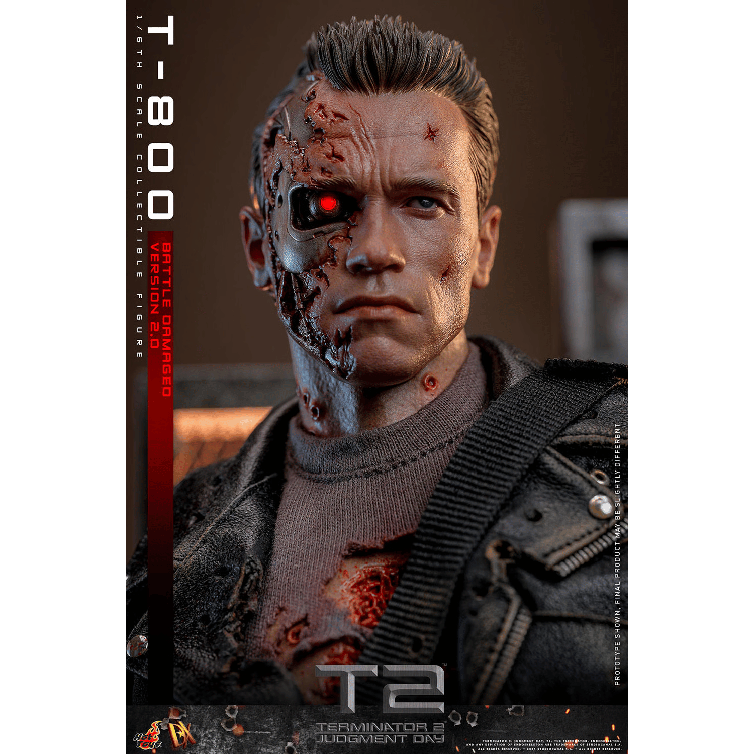 Terminator 2: Judgment Day: T-800 (Battle Damaged Version 2.0