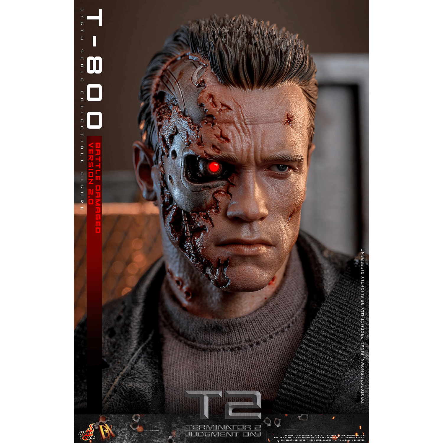 Terminator 2: Judgment Day: T-800 (Battle Damaged Version 2.0
