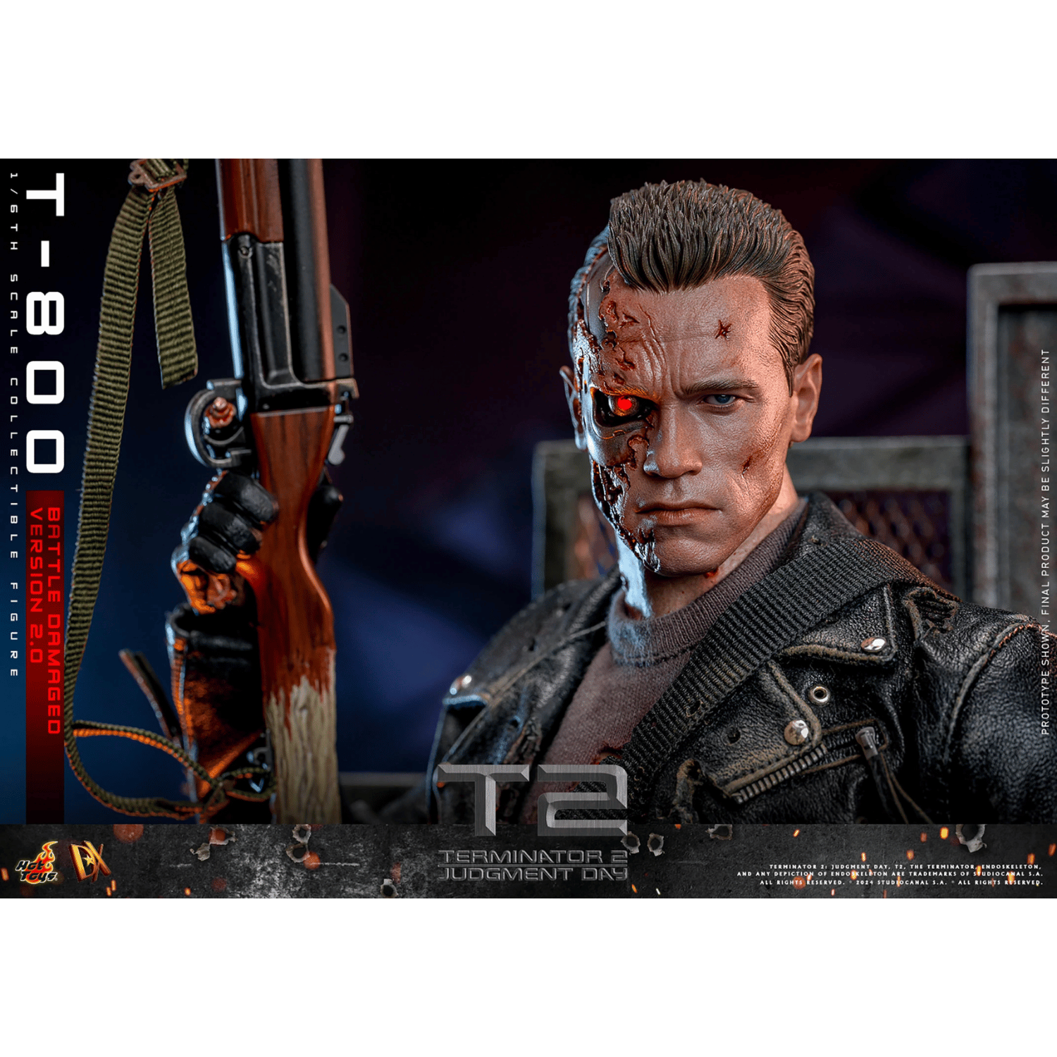 Terminator 2: Judgment Day: T-800 (Battle Damaged Version 2.0