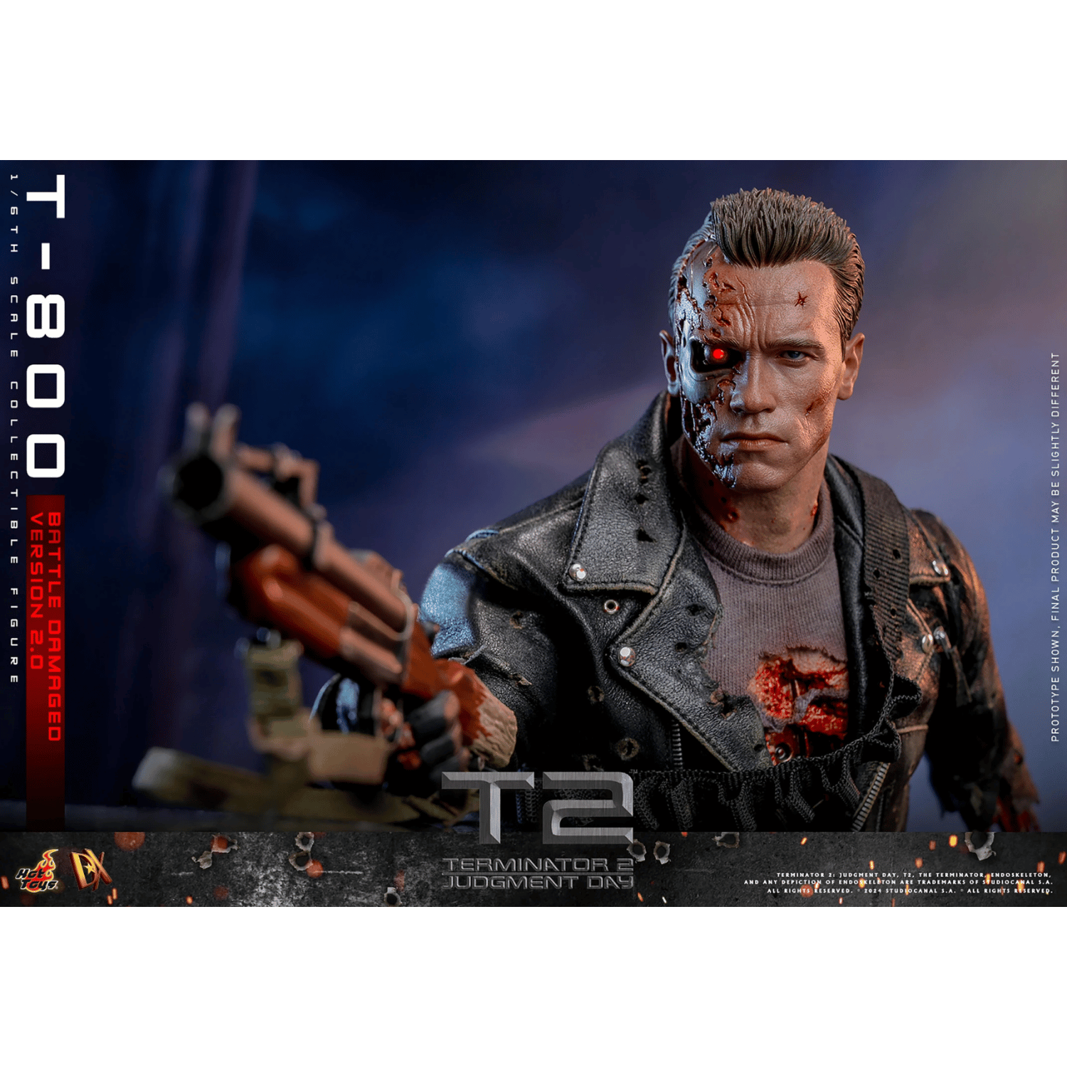 Terminator 2: Judgment Day: T-800 (Battle Damaged Version 2.0