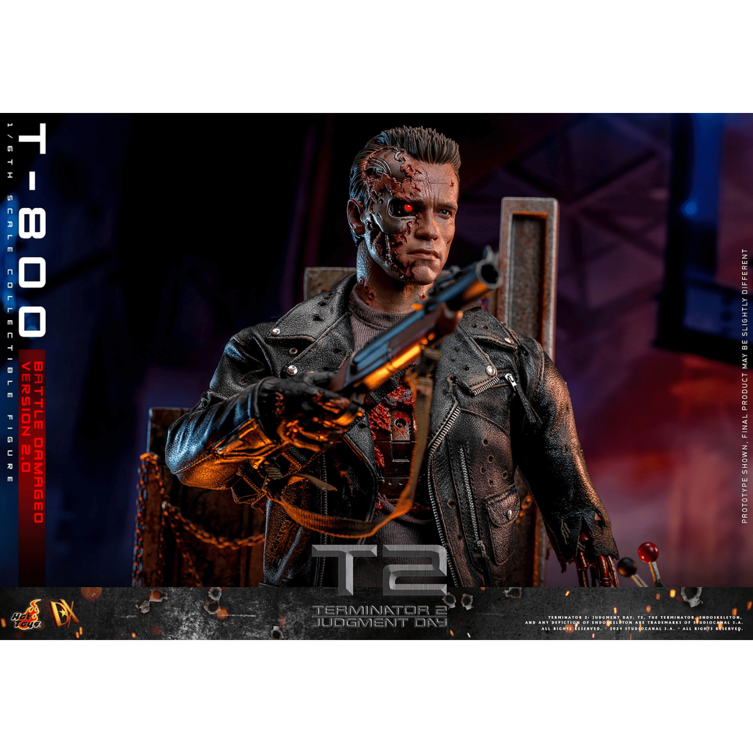 ⭐︎　No.T2 No.T9 Terminator 2: Judgment Day: T-800 (Battle Damaged Version 2.0