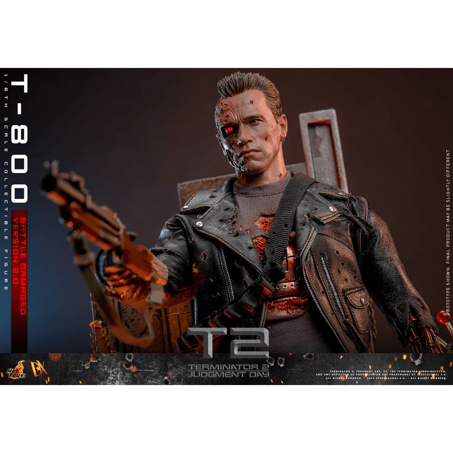 Terminator 2: Judgment Day: T-800 (Battle Damaged Version 2.0