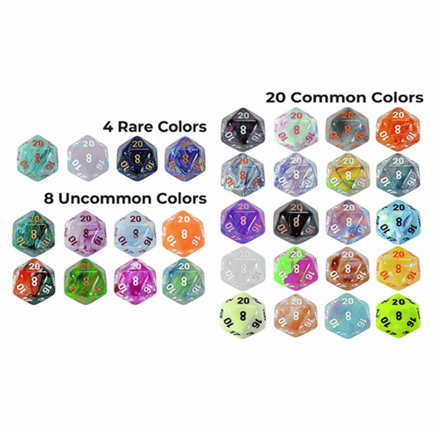 ◆んちゃばいちゃモンスターパニックGAMEBOX SEVEN３台セット09092 Chessex Dice: Hidden Wonders - Assorted 7-Die Polyhedral Set