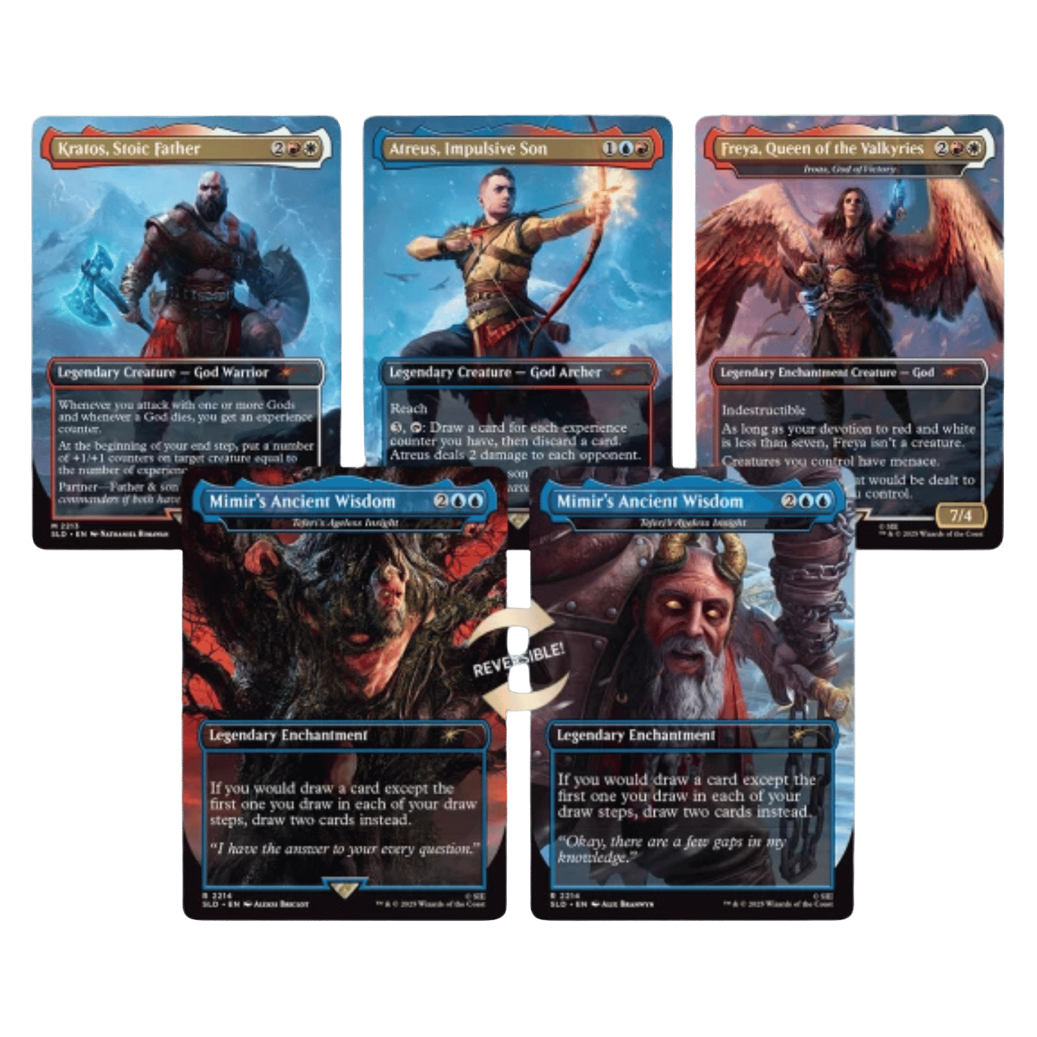 Magic: The Gathering - Secret Lair x Playstation God of War: Norse