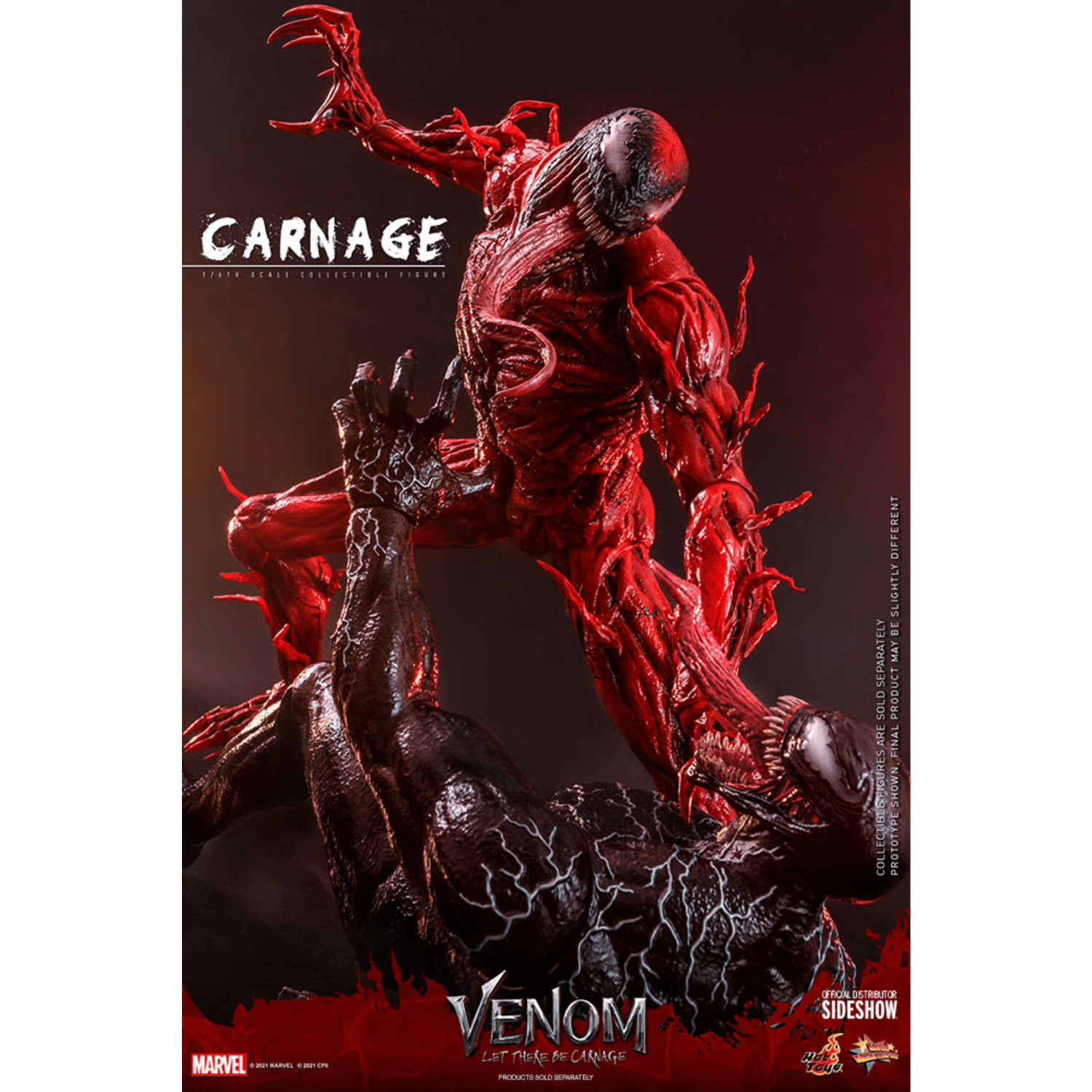 Marvel: Venom: Let There Be Carnage: Carnage MMS620 - 1/6th Scale