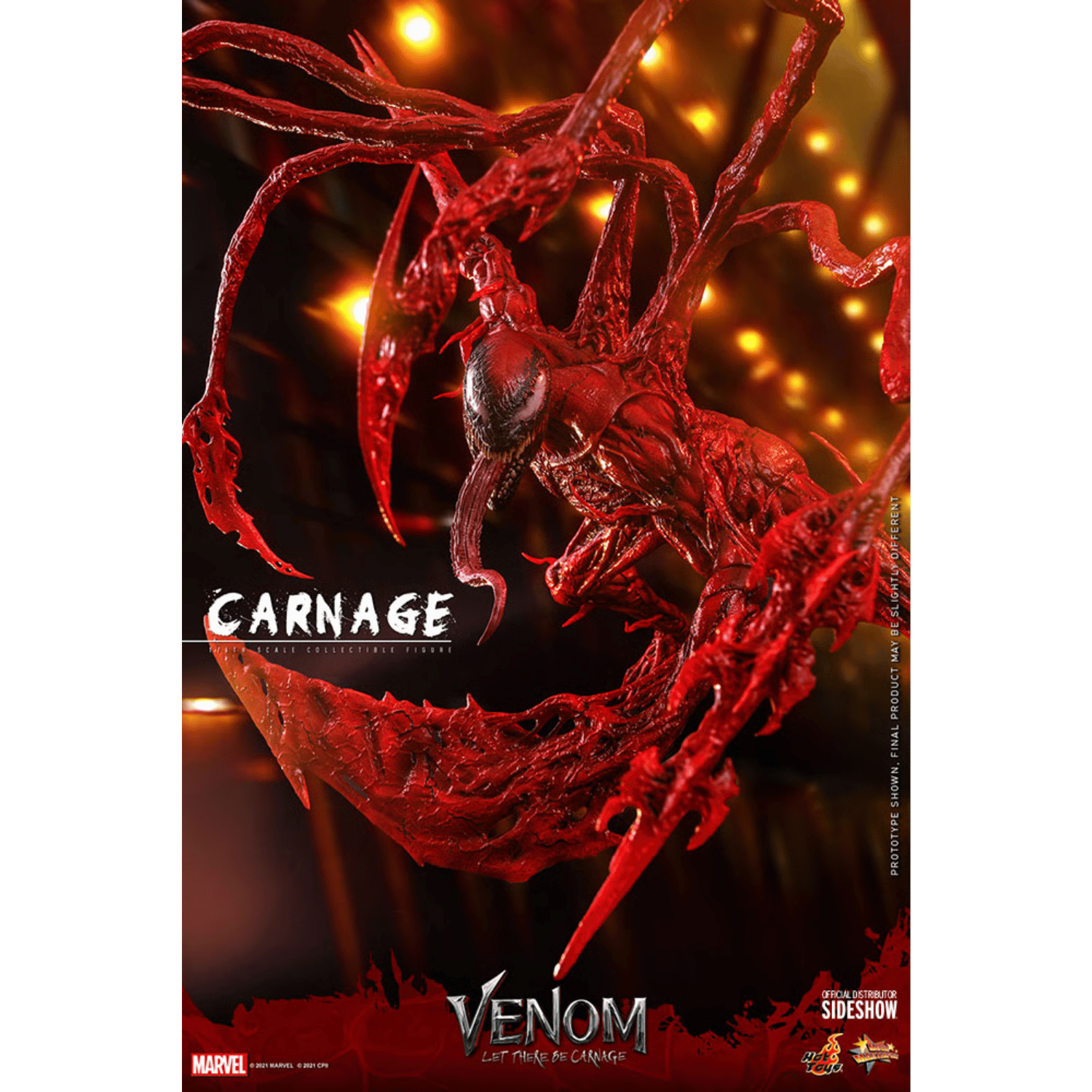 Marvel: Venom: Let There Be Carnage: Carnage MMS620 - 1/6th Scale