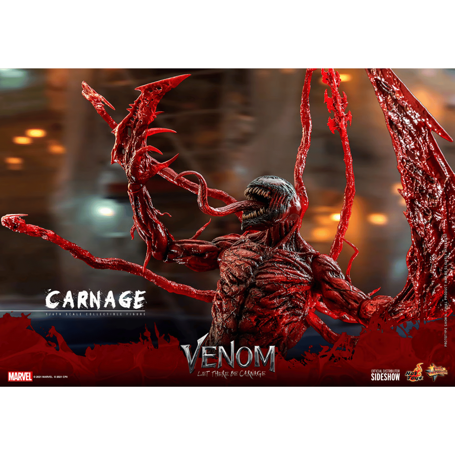 Venom: Let There Be Carnage – Deluxe MMS620 – Hot Toys 1/6 (43 Cm) – Neuf