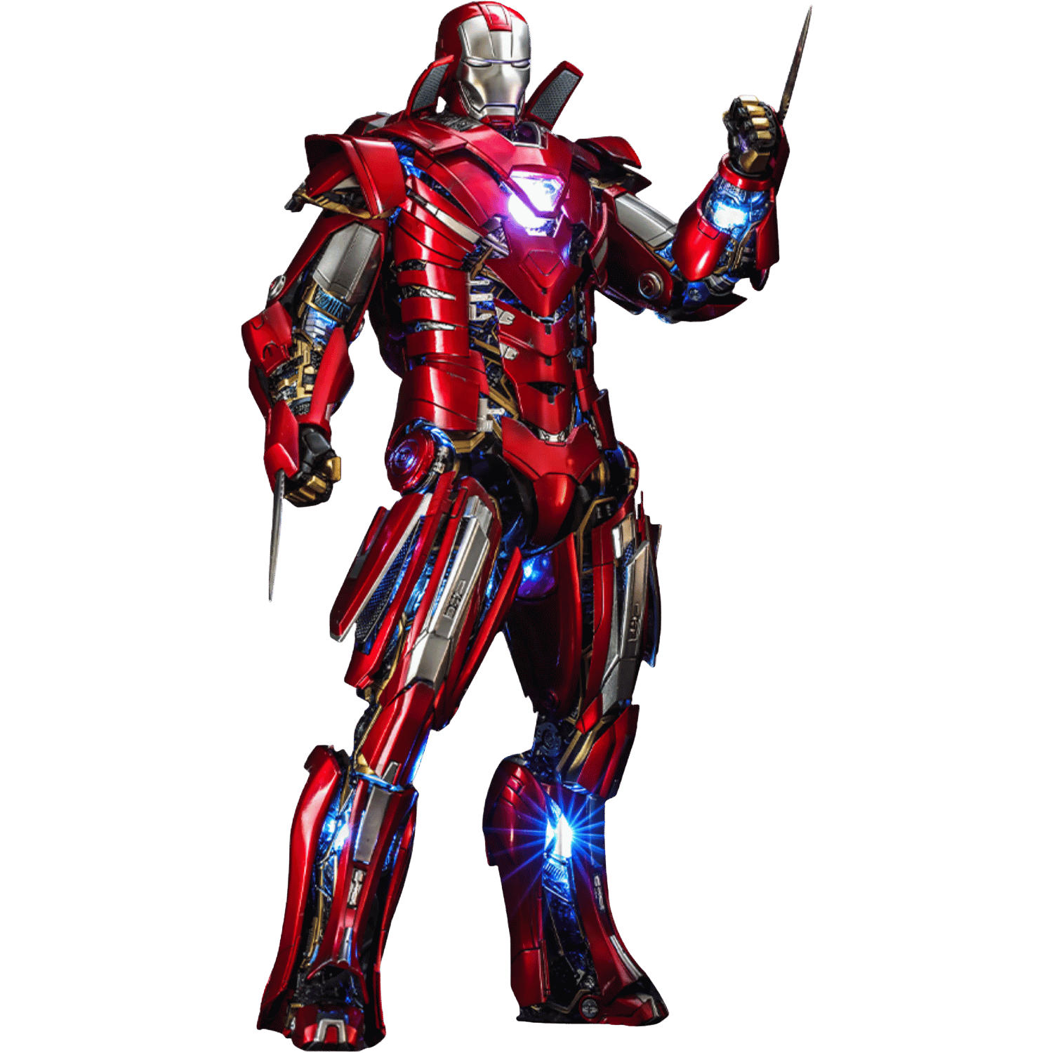 Marvel Studios: Iron Man 3: Silver Centurion (Armor Suit Up