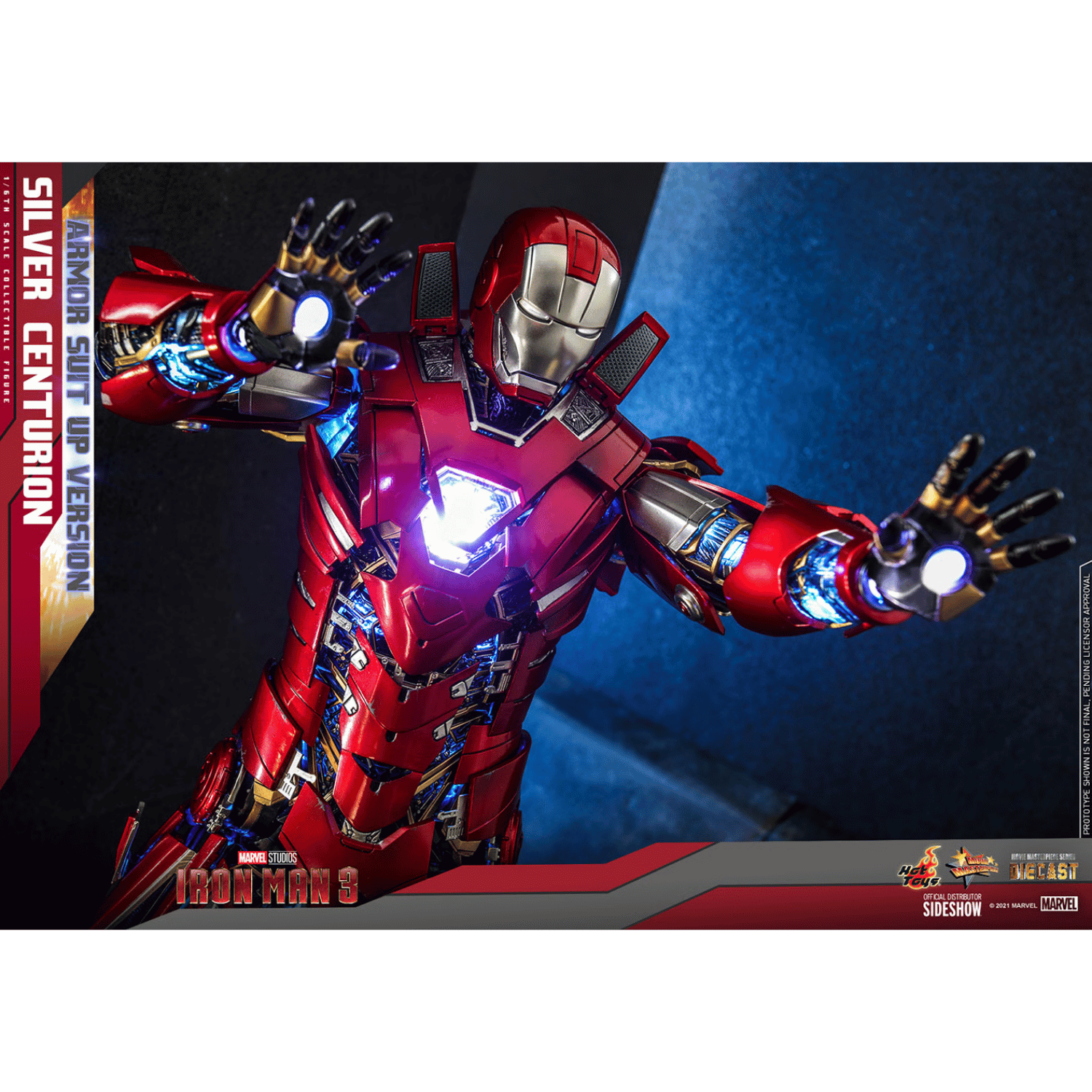 Marvel Studios: Iron Man 3: Silver Centurion (Armor Suit Up