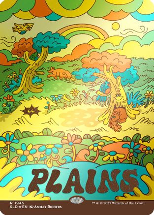 Plains (1945) (Rainbow Foil) (SLD-1945) - Secret Lair Drop Series