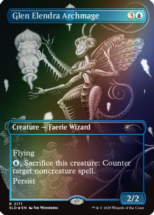 Glen Elendra Archmage (2171) (Rainbow Foil) (SLD-2171) - Secret