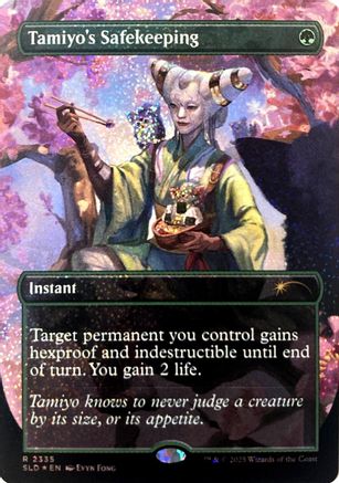 Tamiyo's Safekeeping (Confetti Foil) (SLD-2335) - Secret Lair Drop