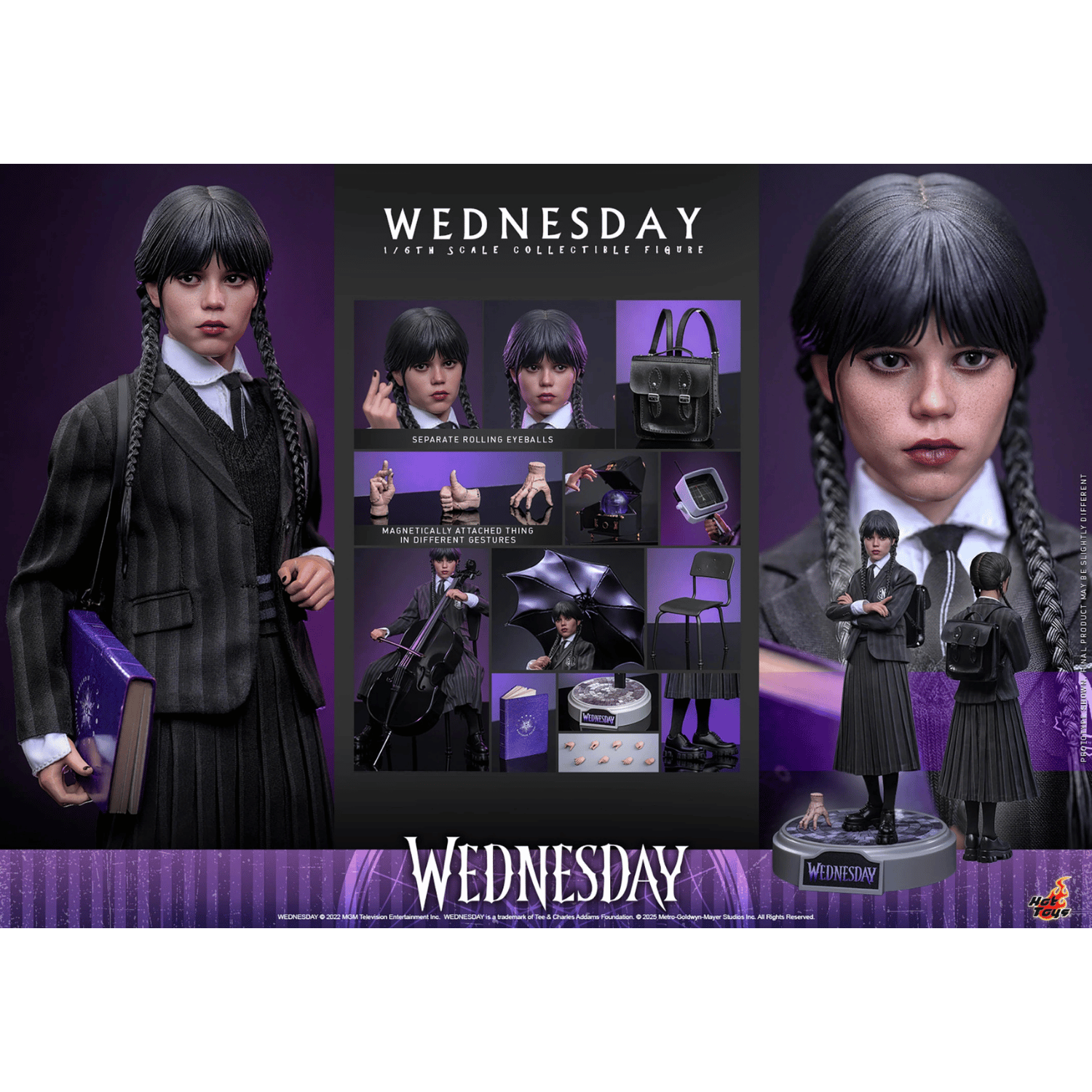 Wednesday: Wednesday TMS135 - 1/6th Scale Collectible Figure