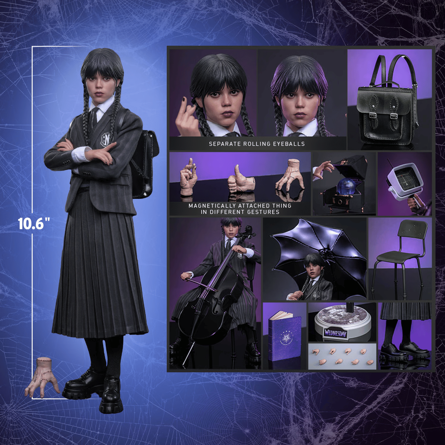 Wednesday: Wednesday TMS135 - 1/6th Scale Collectible Figure
