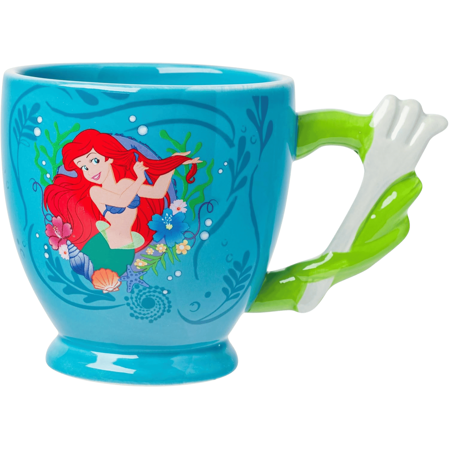 disney parks ariel little mermaid dress ceramic mug Disney Parks Ariel Little Mermaid Dress Ceramic Mug NEW w/o tags