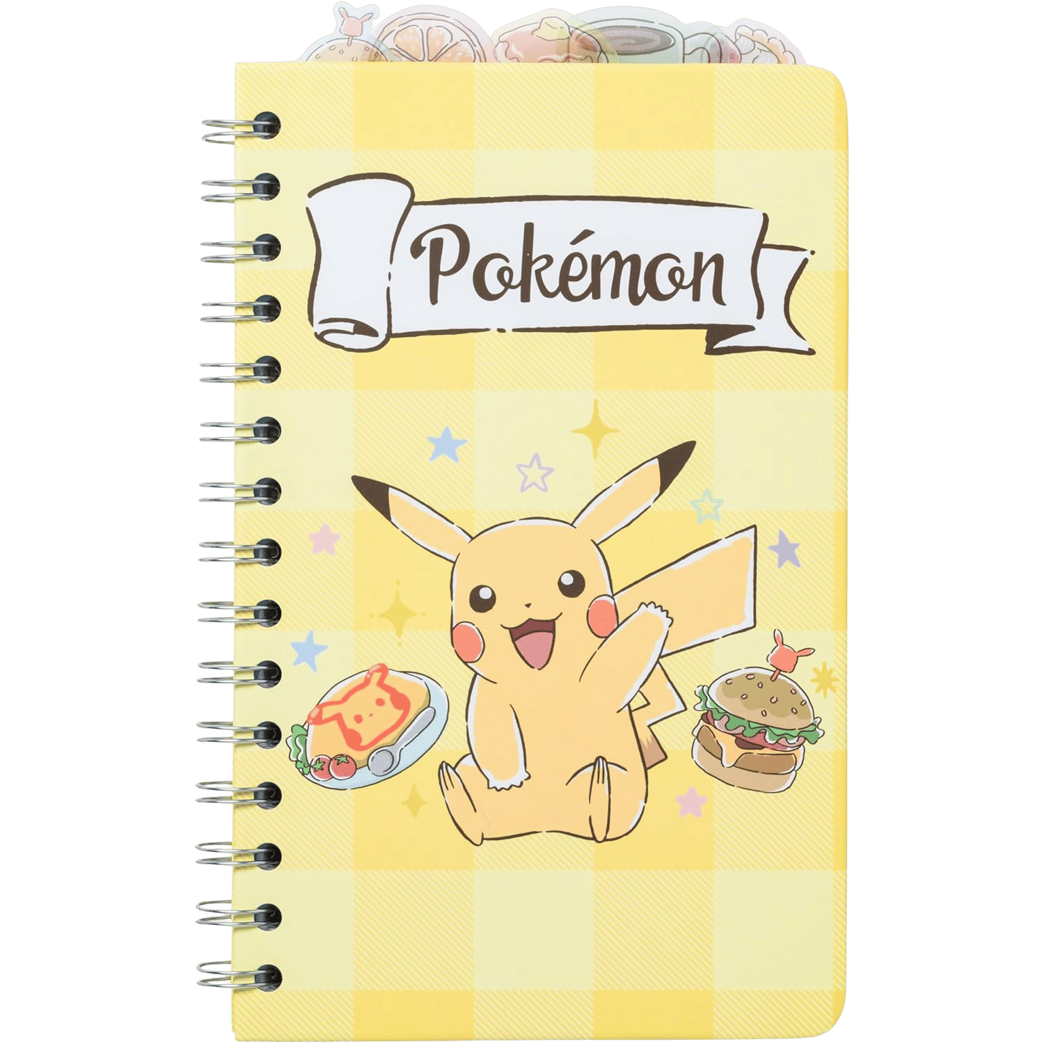 pokemon notebook for cards Pokemon A6 Double Ring Notebook: Cherry main image 1