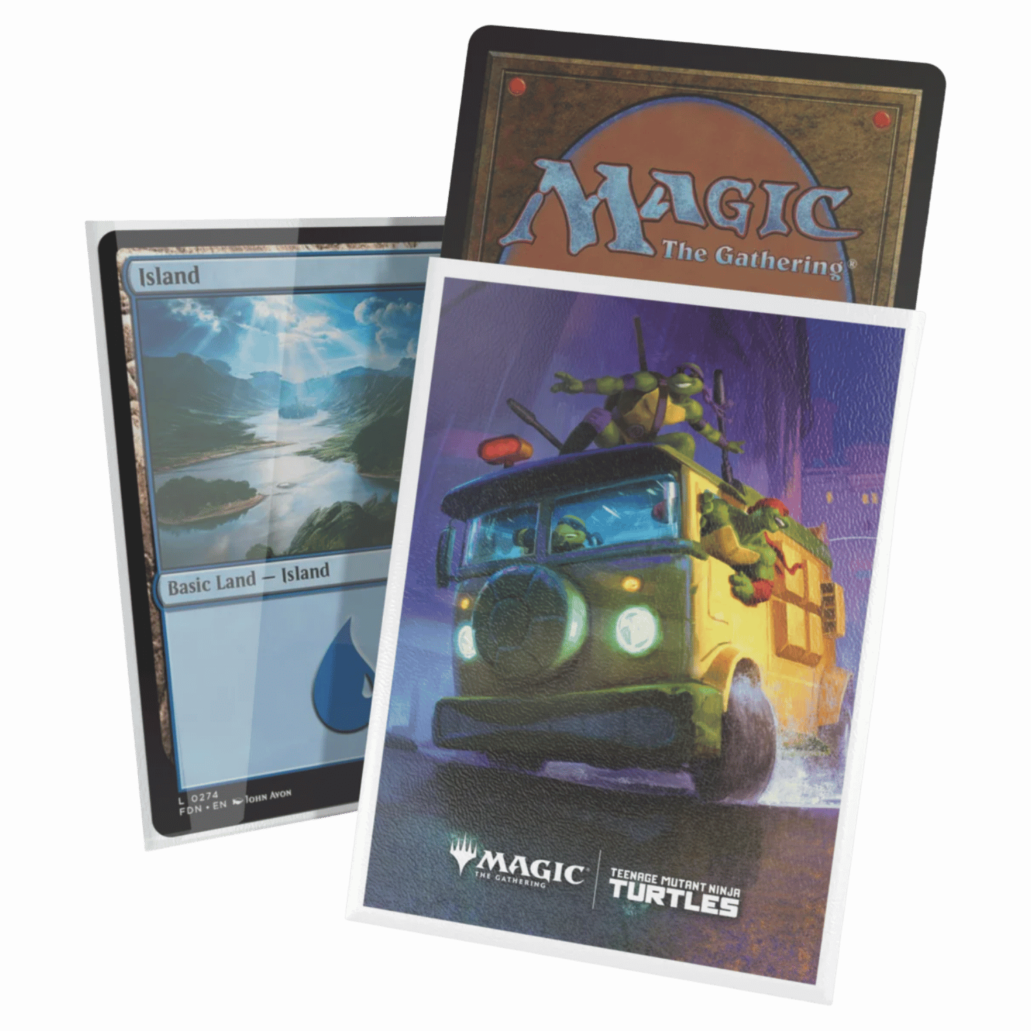 Ultimate Guard Sleeves: MTG TMNT "Turtle Van" (100ct) - Game Nerdz
