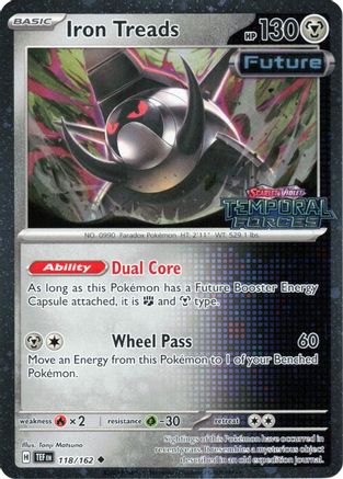 Iron Treads (Temporal Forces Stamped) 118 - Miscellaneous Cards Products  Holofoil - Game Nerdz