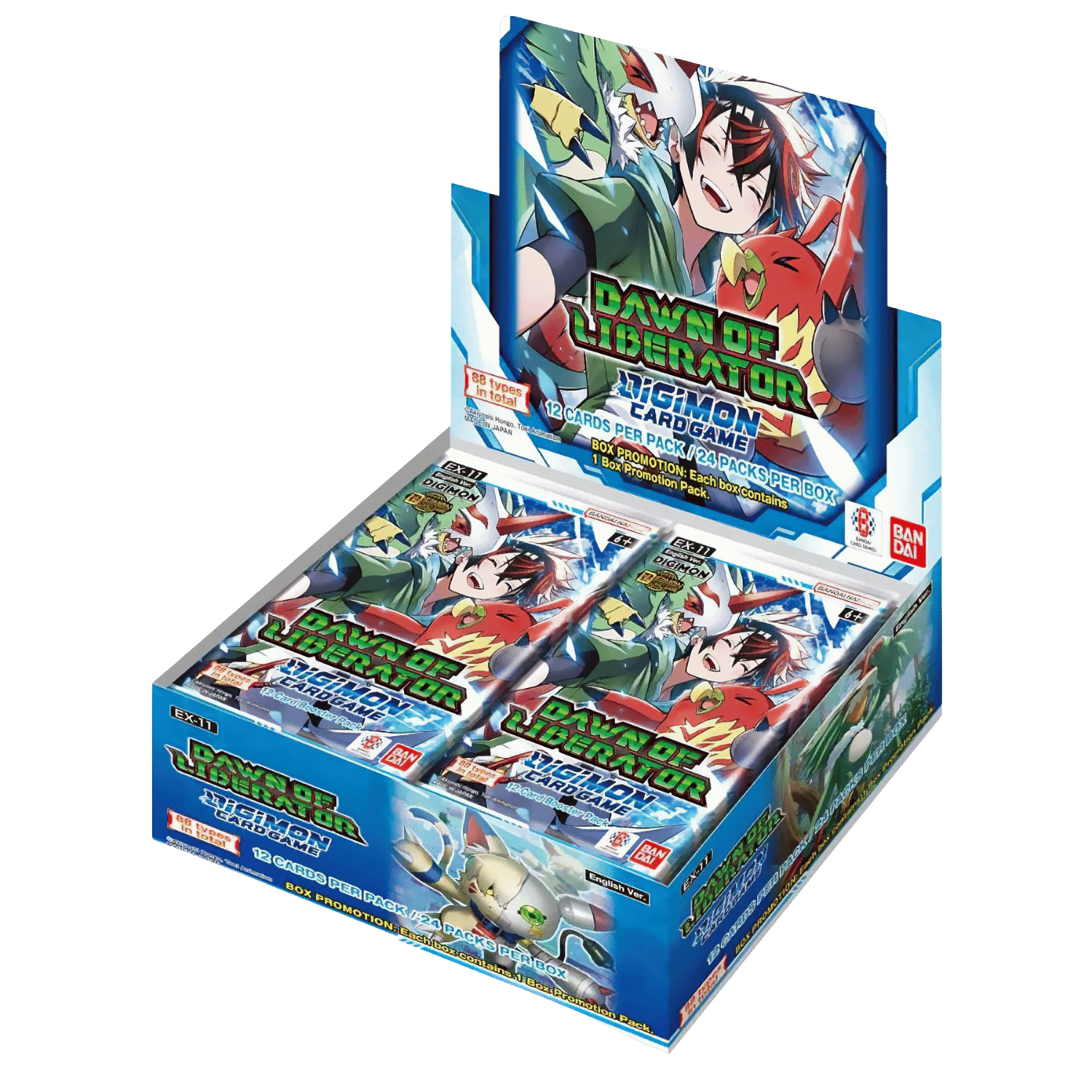 Digimon TCG: Dawn of Liberator - Booster Box (EX-11) (Bulk