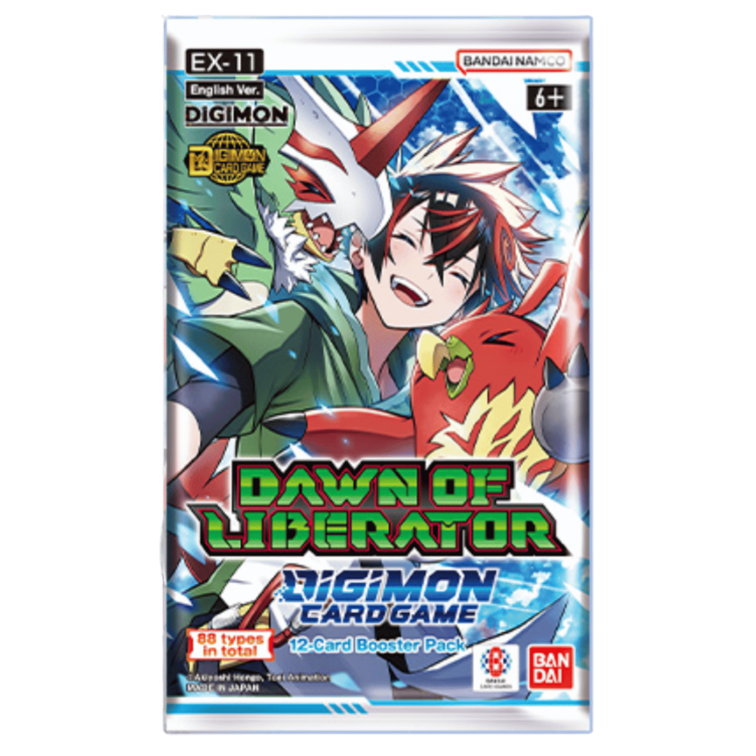 Digimon TCG: Dawn of Liberator - Booster Pack (EX-11) - Game Nerdz