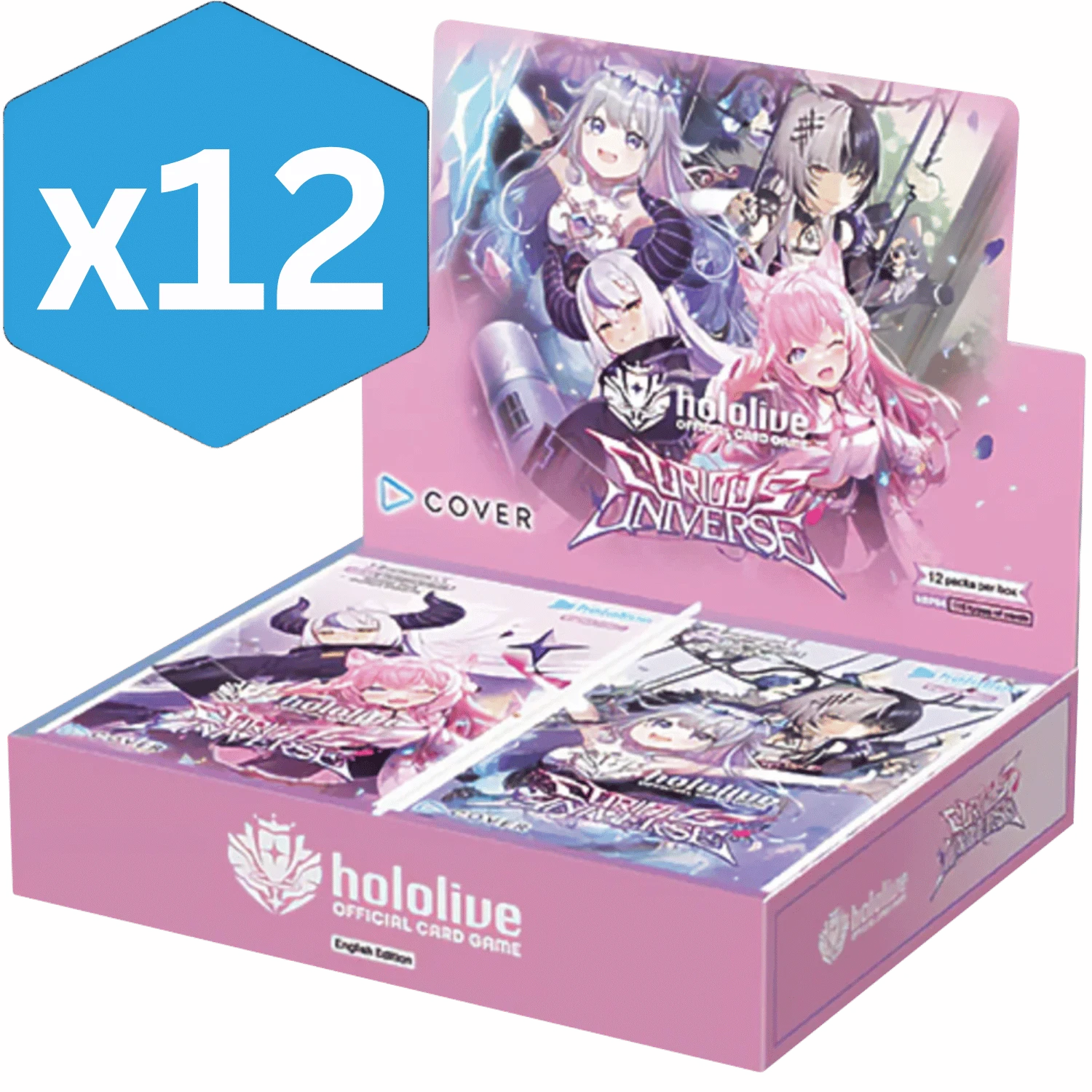 hololiveカードゲーム キュリアスユニバース　2BOX hololive OFFICIAL CARD GAME ブースターパック 「キュリアス