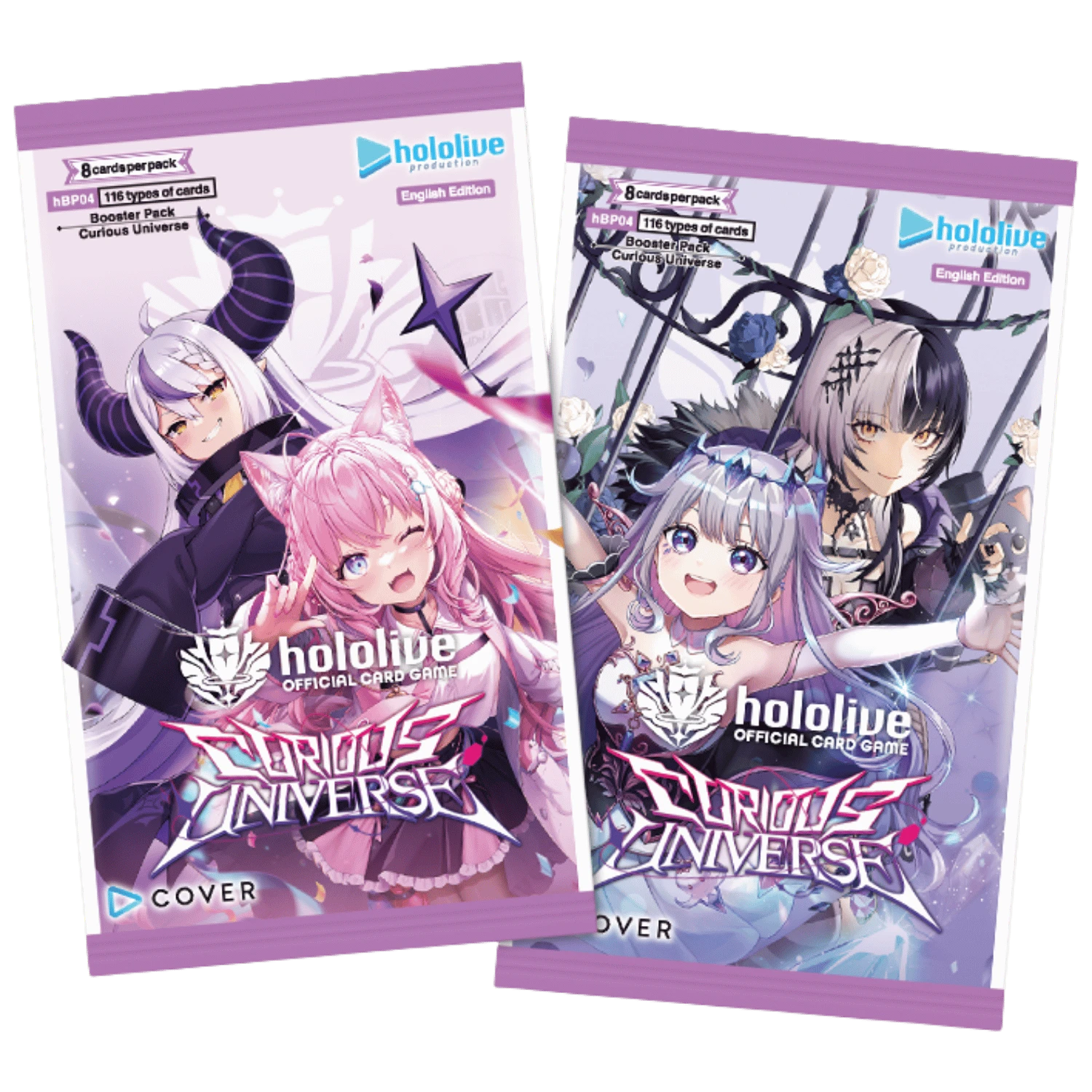 hololiveカードゲーム キュリアスユニバース　2BOX hololive OFFICIAL CARD GAME ブースターパック 「キュリアス