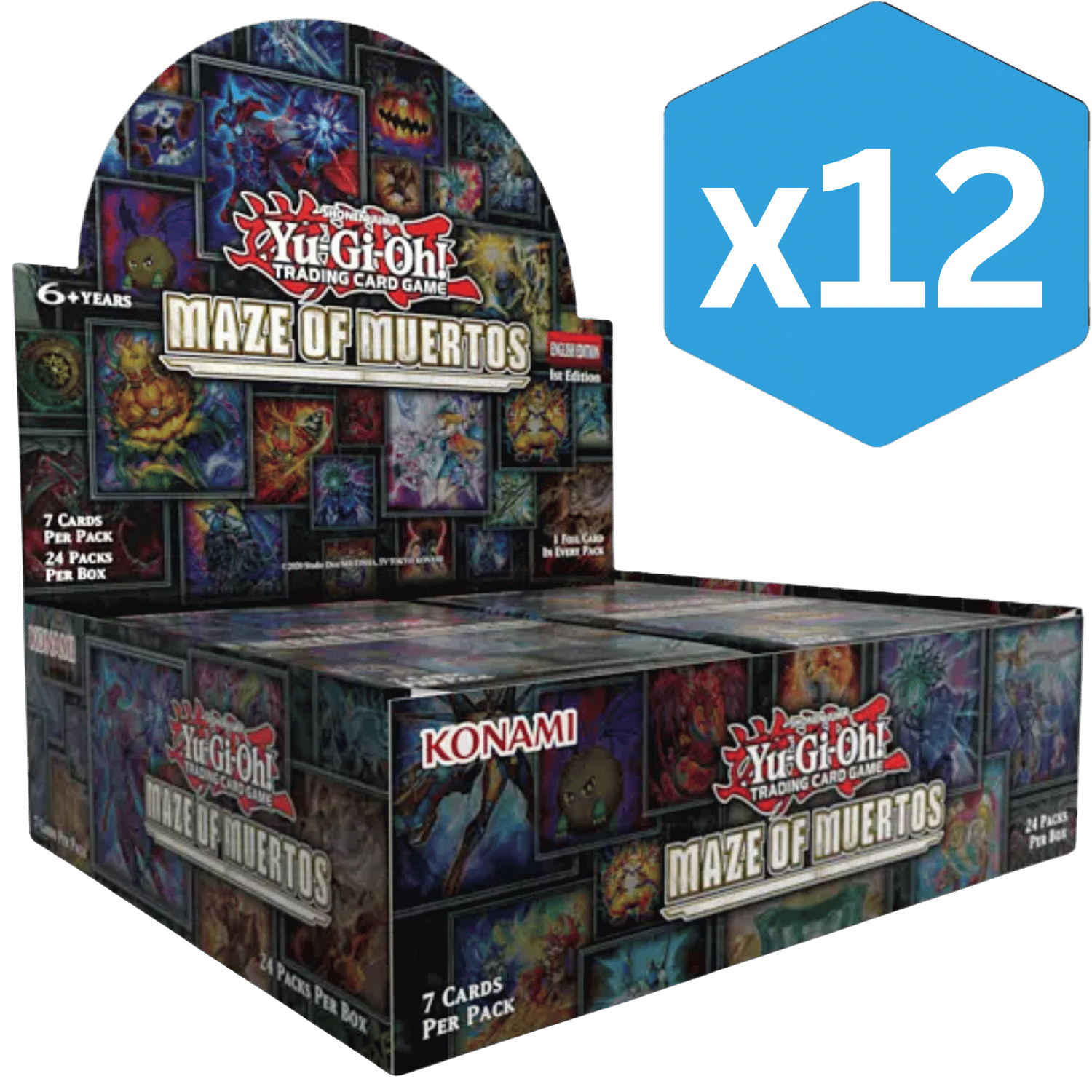 Yu-Gi-Oh!: Maze of Muertos - Booster Box 1st Edition (Sealed Case