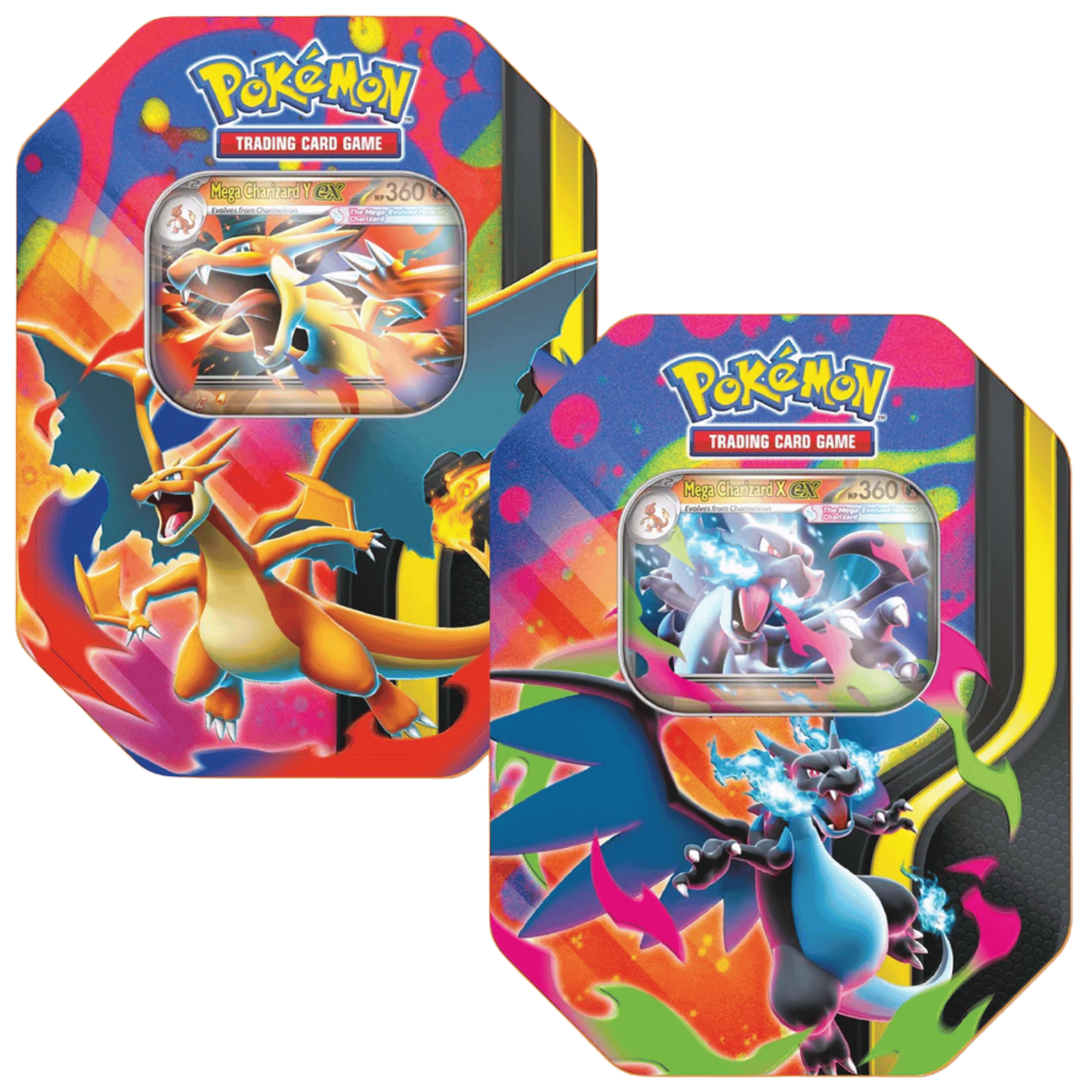 Pokemon: Mega Charizard Tin (Set of 2) - Game Nerdz
