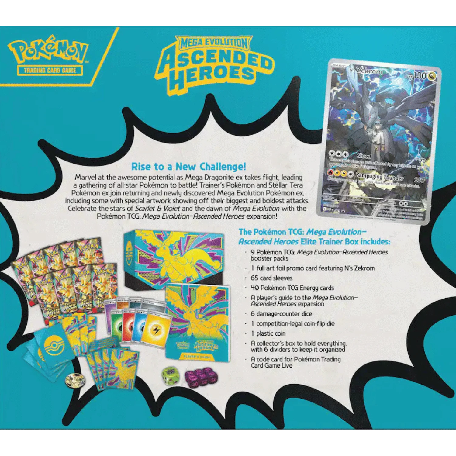 Pokemon: Mega Evolution - Ascended Heroes - Elite Trainer Box
