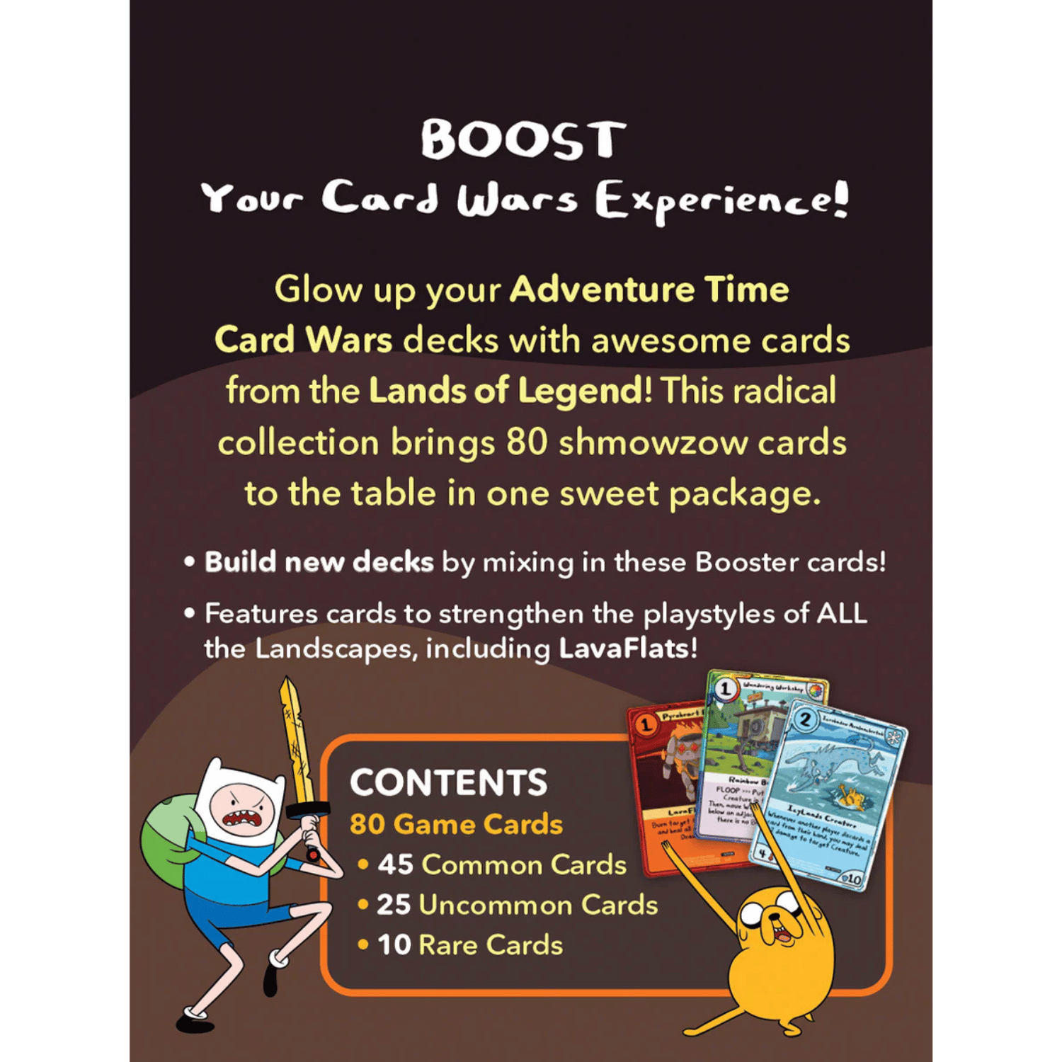 Adventure Time: Card Wars - Lands of Legend Booster Collection (PREORDER) -  Game Nerdz