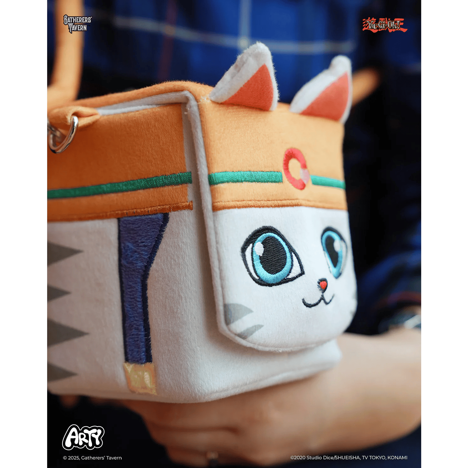 yugioh arm deck holder DIY wearable Beyblade mod Rescue Cat is well Rescue Cat ARTY Bag