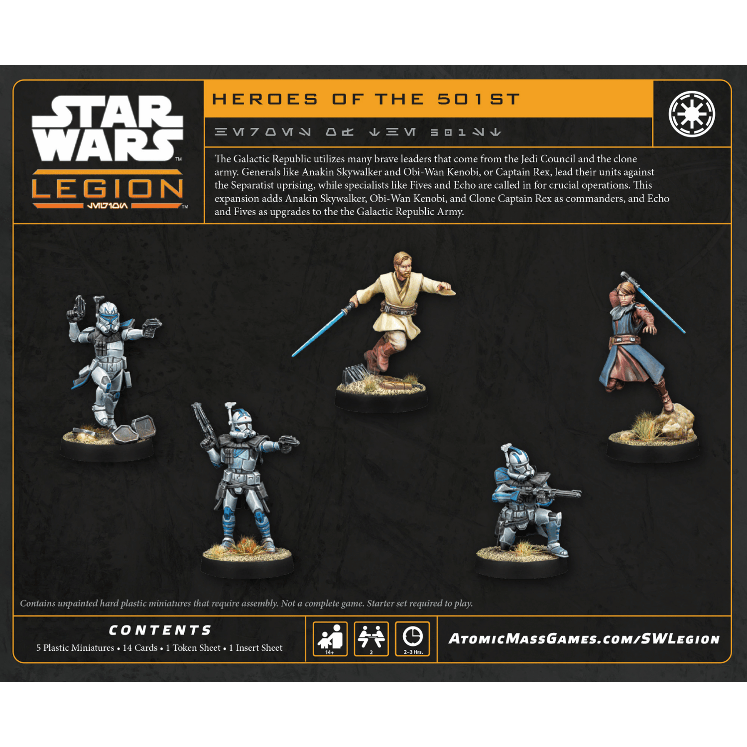 Asmodee Star Wars Legion: jogo de miniaturas Blizzard Force