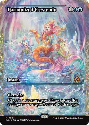 Harmonized Crescendo (0394) (Showcase) (Fracture Foil) (ECL-394