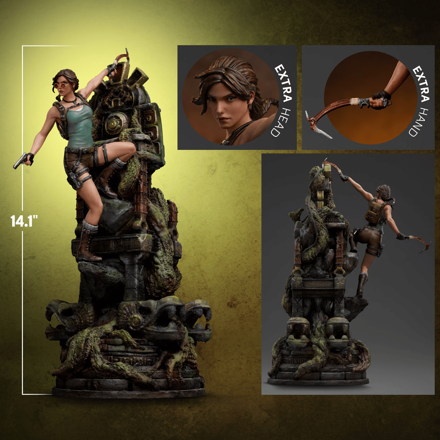 Tomb Raider: Lara Croft Deluxe LARAC1071240-10 - Art Scale 1/10