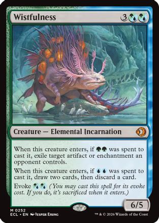 Wistfulness (ECL-252) - Lorwyn Eclipsed - Game Nerdz