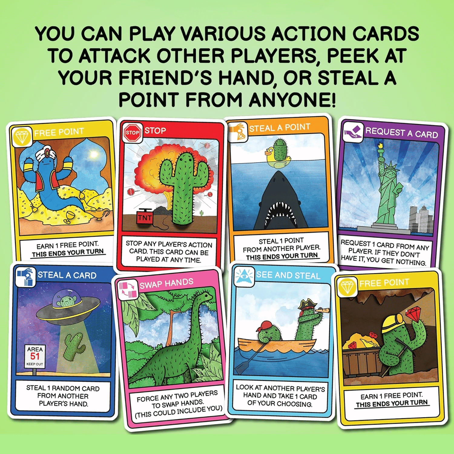 What's The Point? The Cactus Game