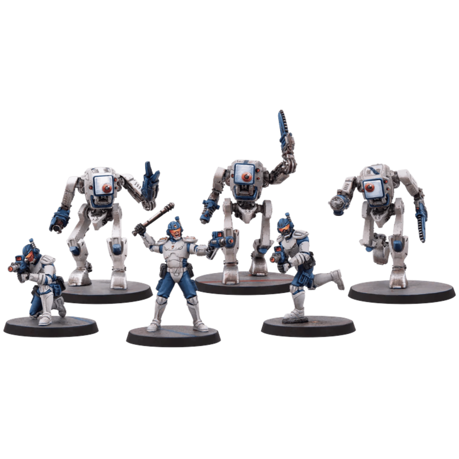 Paranoia – Shattered Glass Paranoia: Five Clones From Alpha Complex: Security Miniatures