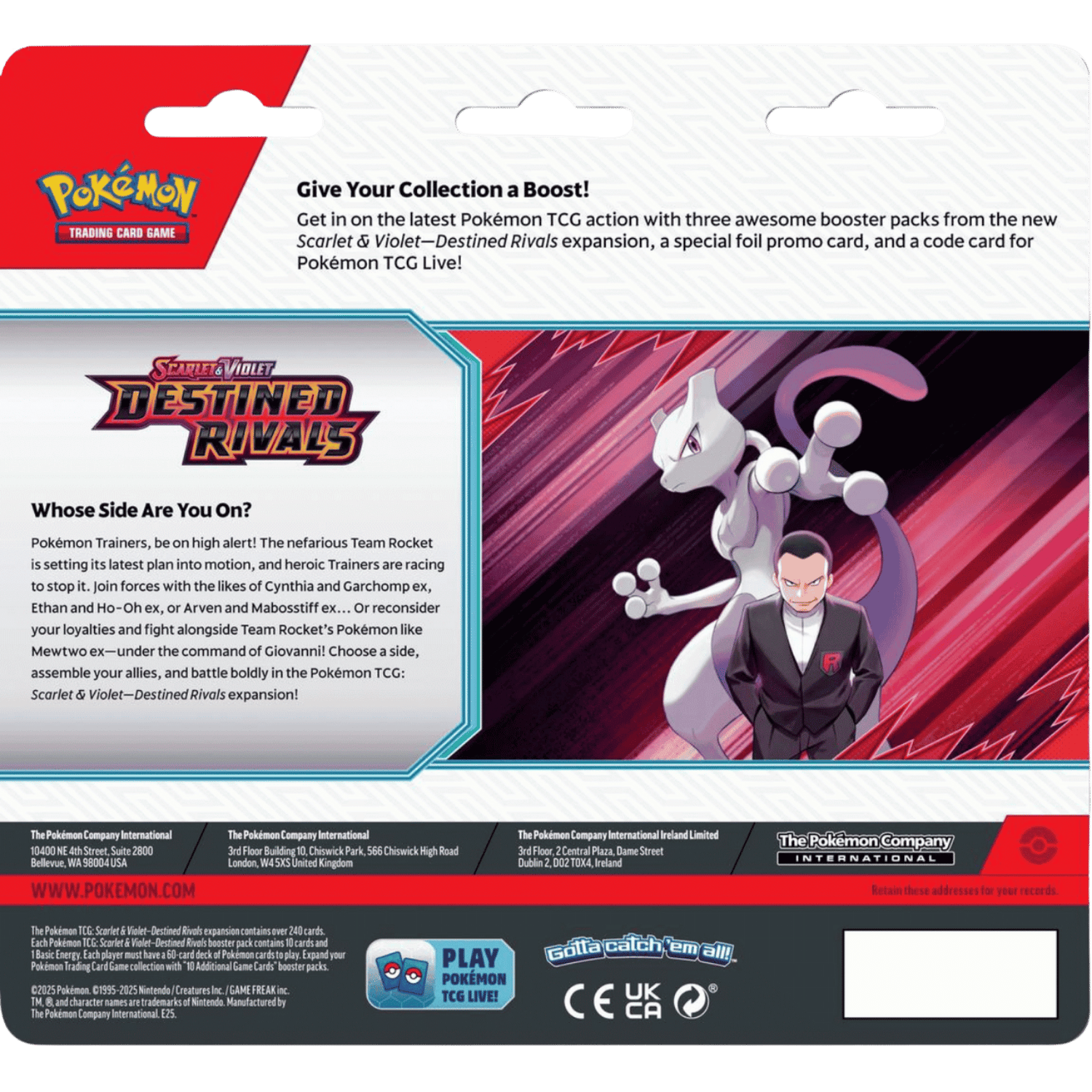 destined rivals promo card booster box Amazon.com: Pokemon TCG: Scarlet & Violet - Destined Rivals Booster Display  Box main image 1