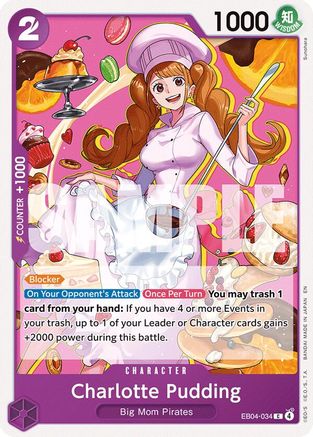Charlotte Pudding (EB04-034) The Azure Sea's Seven - Game Nerdz