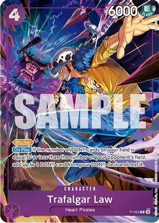 Trafalgar Law (Illustration Box Vol.6) (P-093) One Piece Promotion