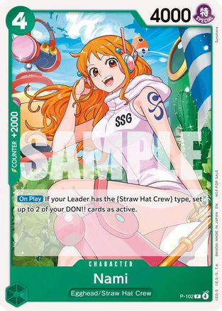 Nami (Store Tournament 2025 Vol. 4) (P-102) One Piece Promotion