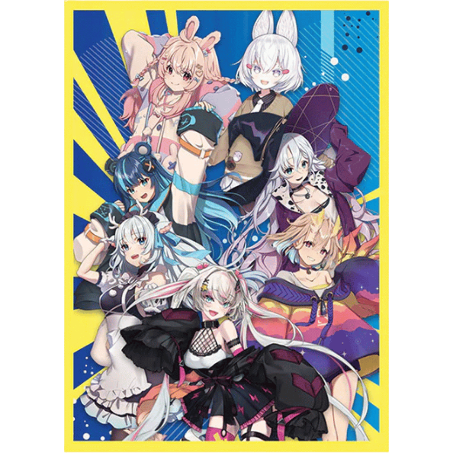 Oshi Push - ORIGINS Sleeves Oshi Push - ORIGINS Sleeves