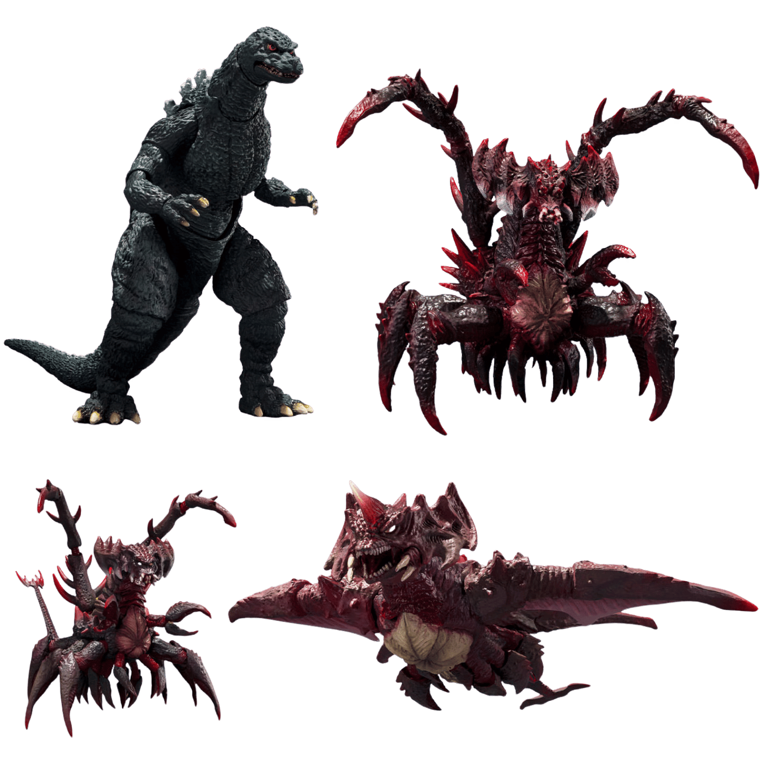 特撮 T's FACTO DESTOROYAH vs GODZILLA Jr. Godzilla vs Destoroyah: Godzilla Jr. & Destoroyah Evolution Set