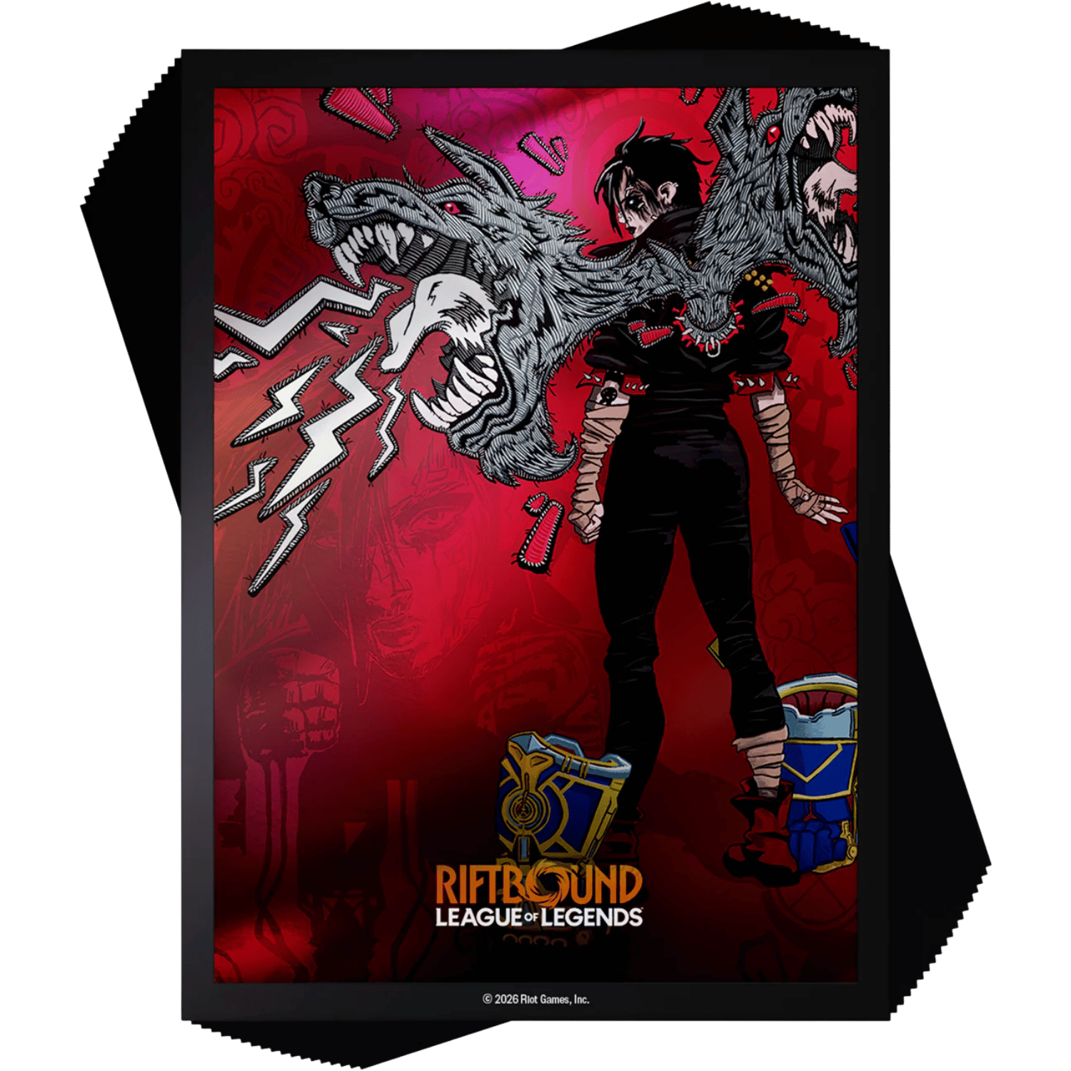 Riftbound: League of Legends TCG: Unleashed "Vi, Piltover Enforcer" - Card  Sleeves (100) - Game Nerdz
