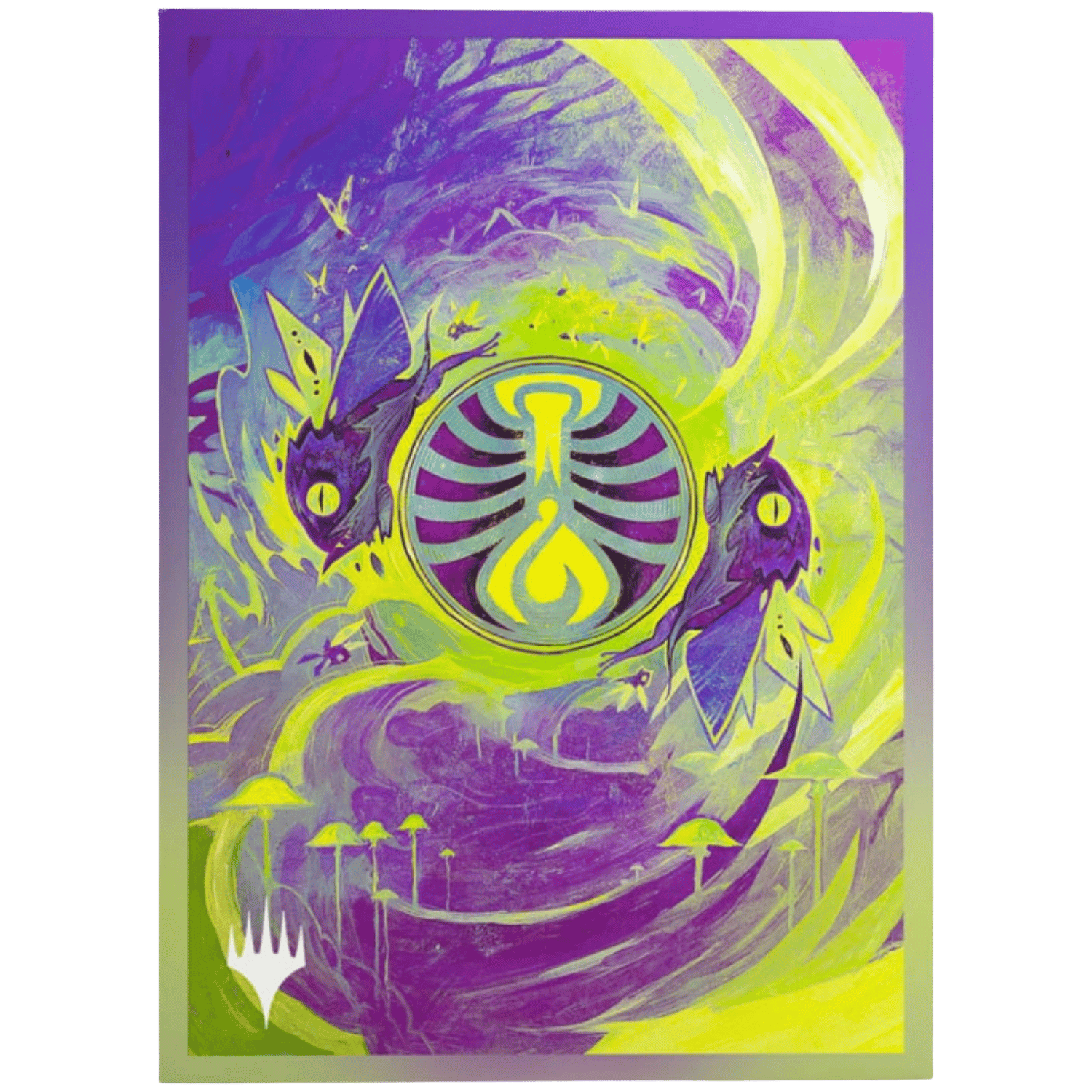 yin yang card sleeves Yamato, Guardian of the Rising Sun Standard Size Card Sleeves – Usagi Draws main image 0
