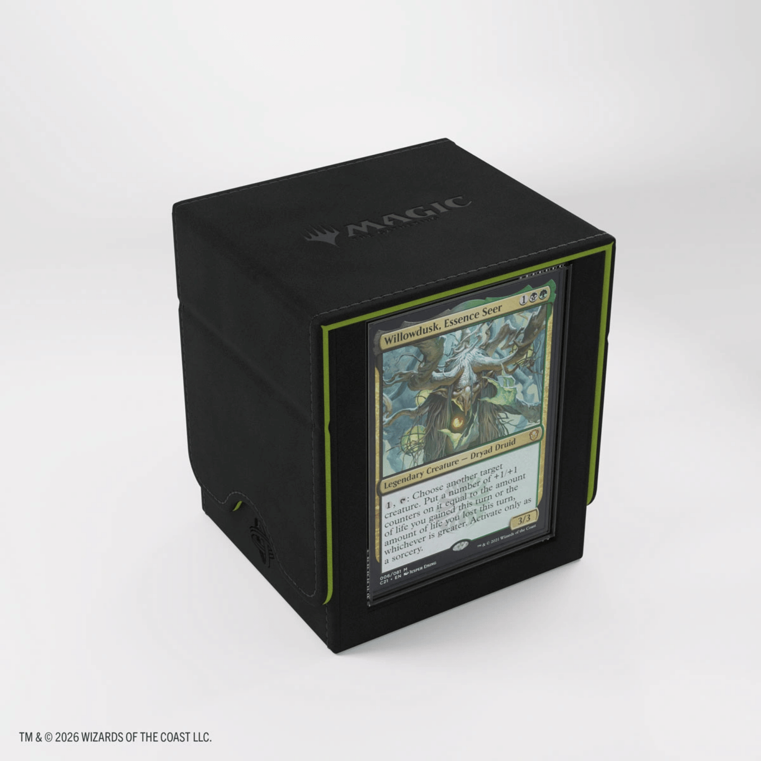 Gamegenic Deck Box: MTG Secrets of Strixhaven - Black/Green