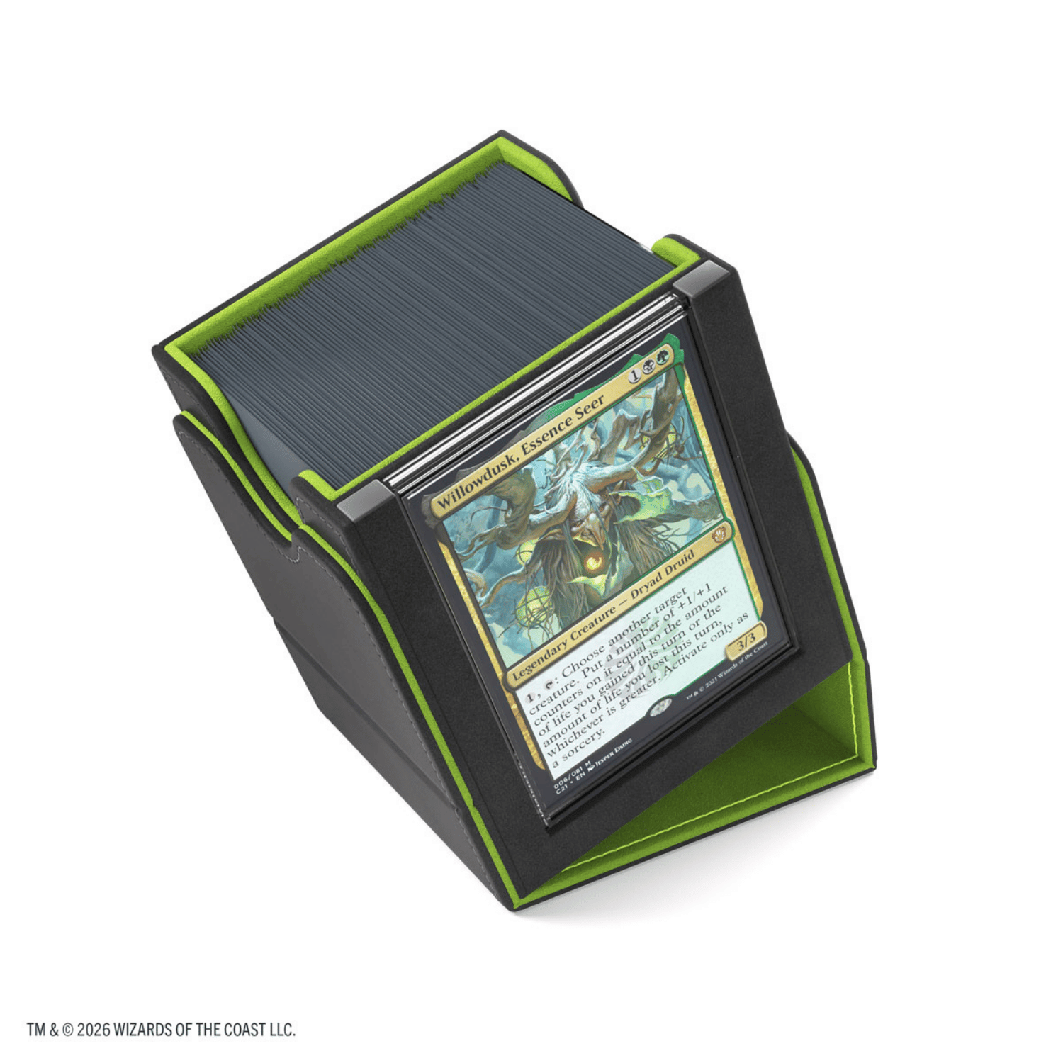 Gamegenic Deck Box: MTG Secrets of Strixhaven - Black/Green