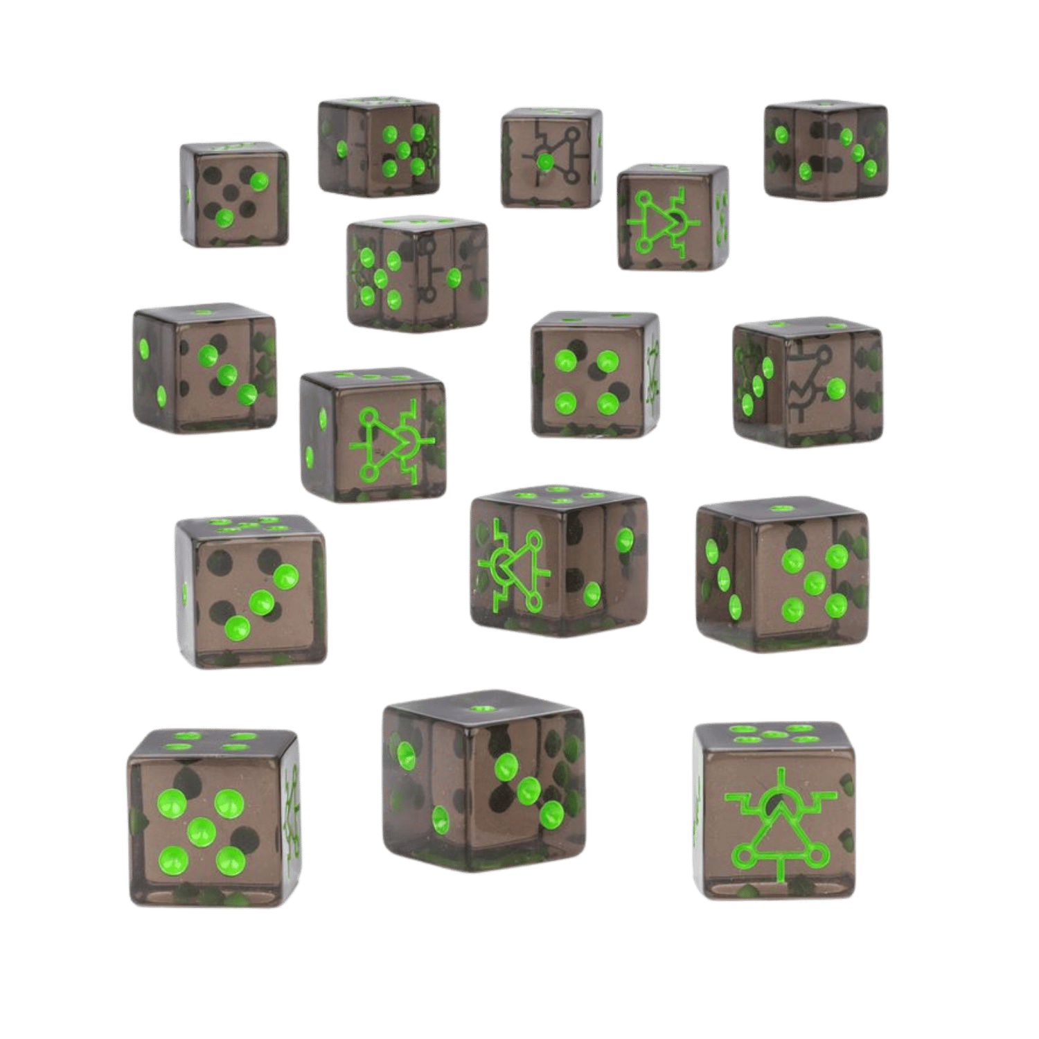 Warhammer 40K: Necrons - Destroyer Cult Dice - Game Nerdz